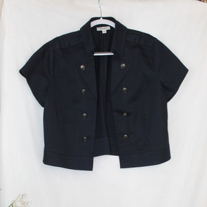 Dressbarn XL Short Navy Jacket Blazer